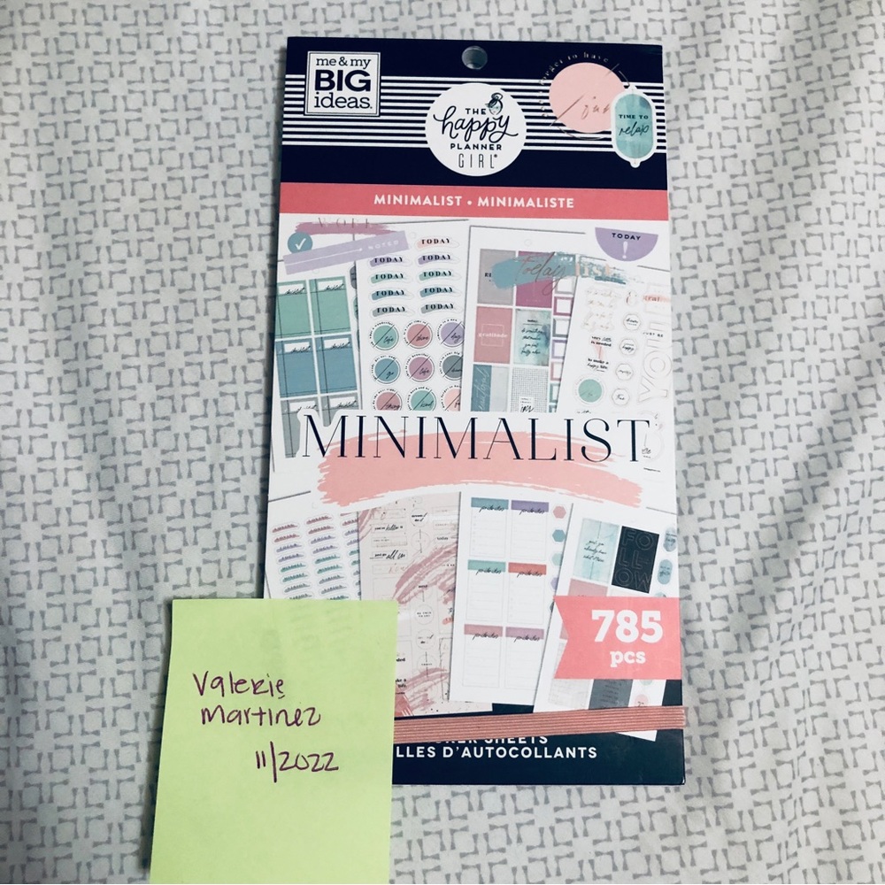 The Happy planner Minimalist stickerbook